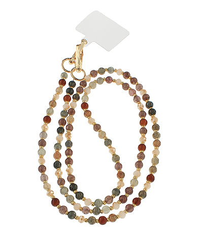 Multi Brown Cell Phone Strao