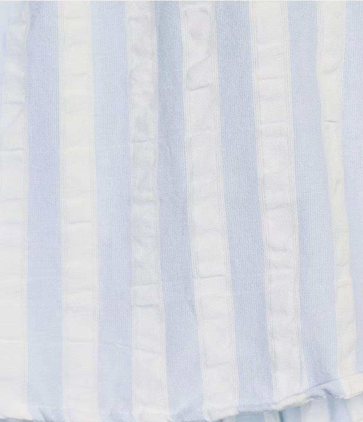 Sleeveless Tie Top Woven Striped Shorty Pajama Set