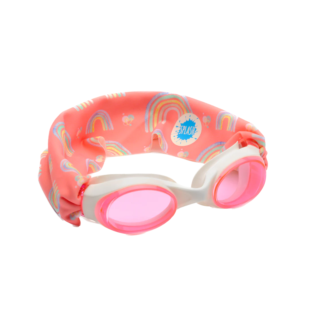 Swim Goggles Over the Rainbow