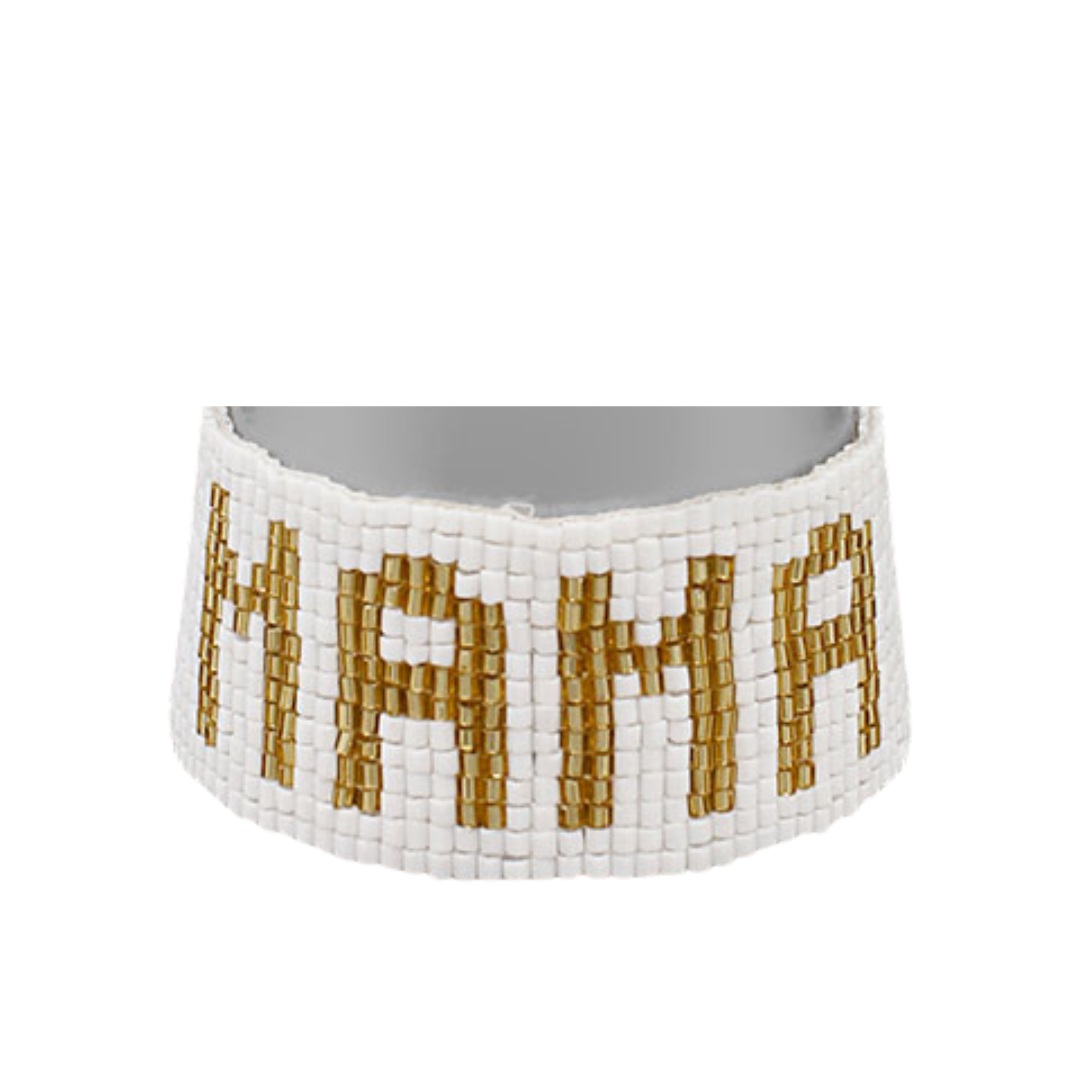 MAMA Beaded Bracelet