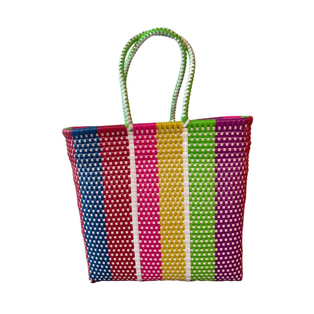 Recycled Plastic Mexican Tote Medium