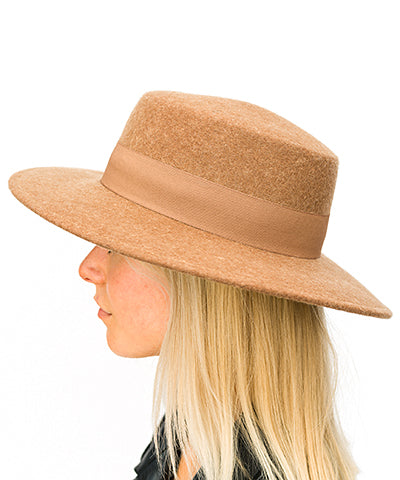 Heather Wool Hat