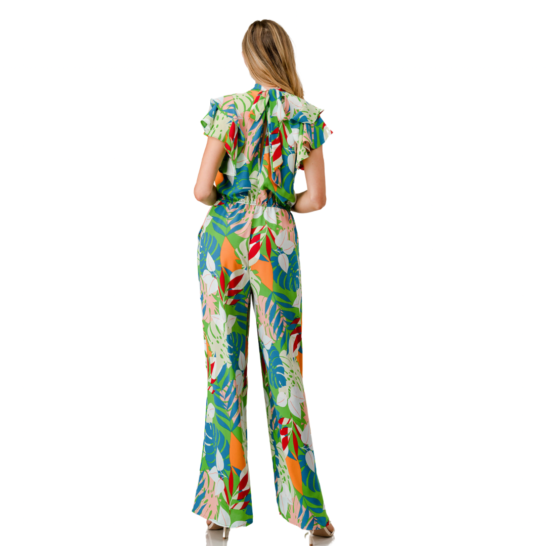 Floral Jumpsuit