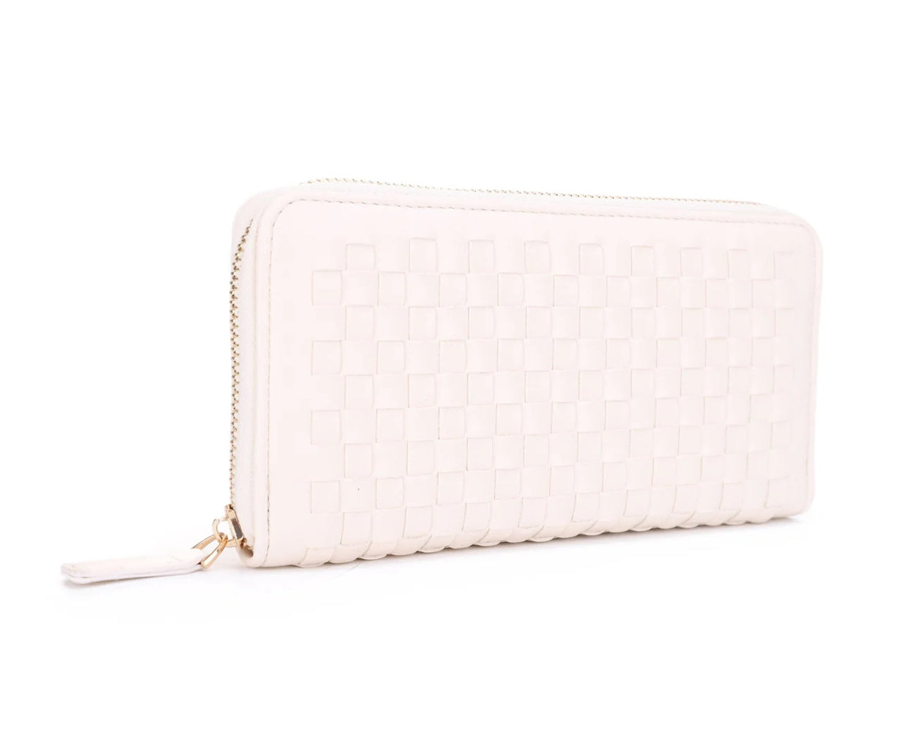 Woven Zip Wallet