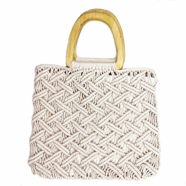 Terra Cotton Macrame Bag