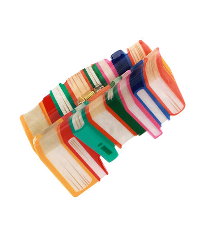 Colorful Hair Claw Clip