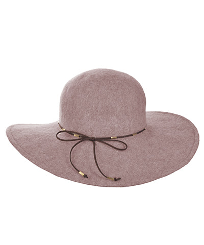 Floppy Brimmed Wool Hat
